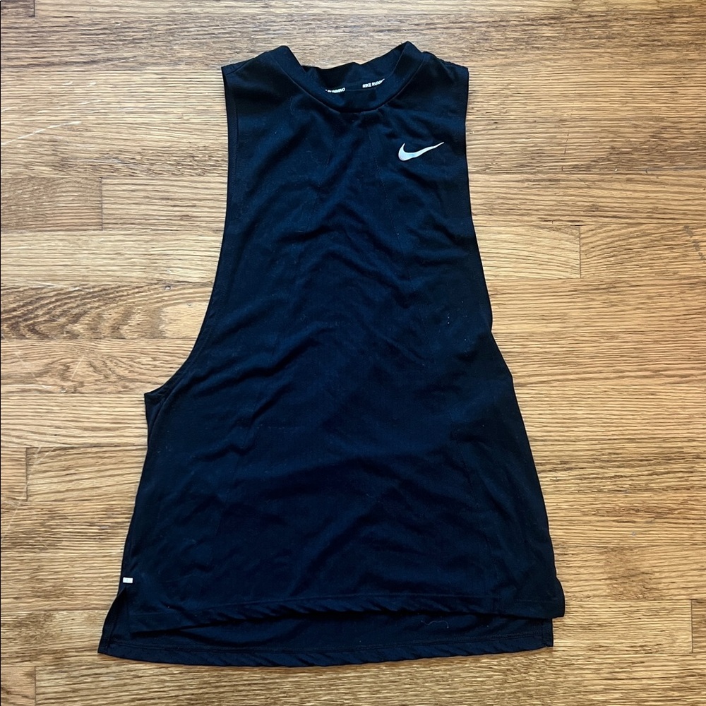 Nike Black Muscle Tank Top dri-fit size small